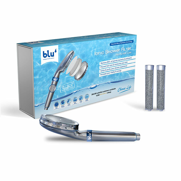 thumbnail image 2 of Shower Filter Compatible With Blu Ionic Shower Head Filter 2 of 10